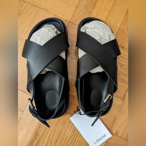 Liberte Capri Sandal Black 36 NWT - Picture 8 of 15